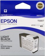 Epson T580 világos fekete - Tintapatron