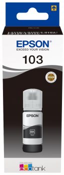 Epson 103 Eco Tank Black Main image Epson 103 Eco Tank Black - Printer Ink - Main image