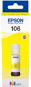 Printer Ink Epson 106 Eco Tank Yellow - Inkoust do tiskárny