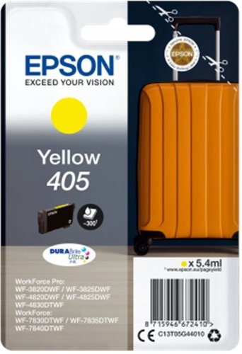 Epson 405 Yellow Main image Epson 405 Yellow - Cartridge - Main image