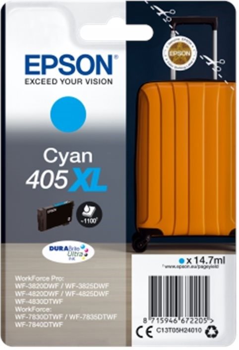 Epson 405XL ciánkék