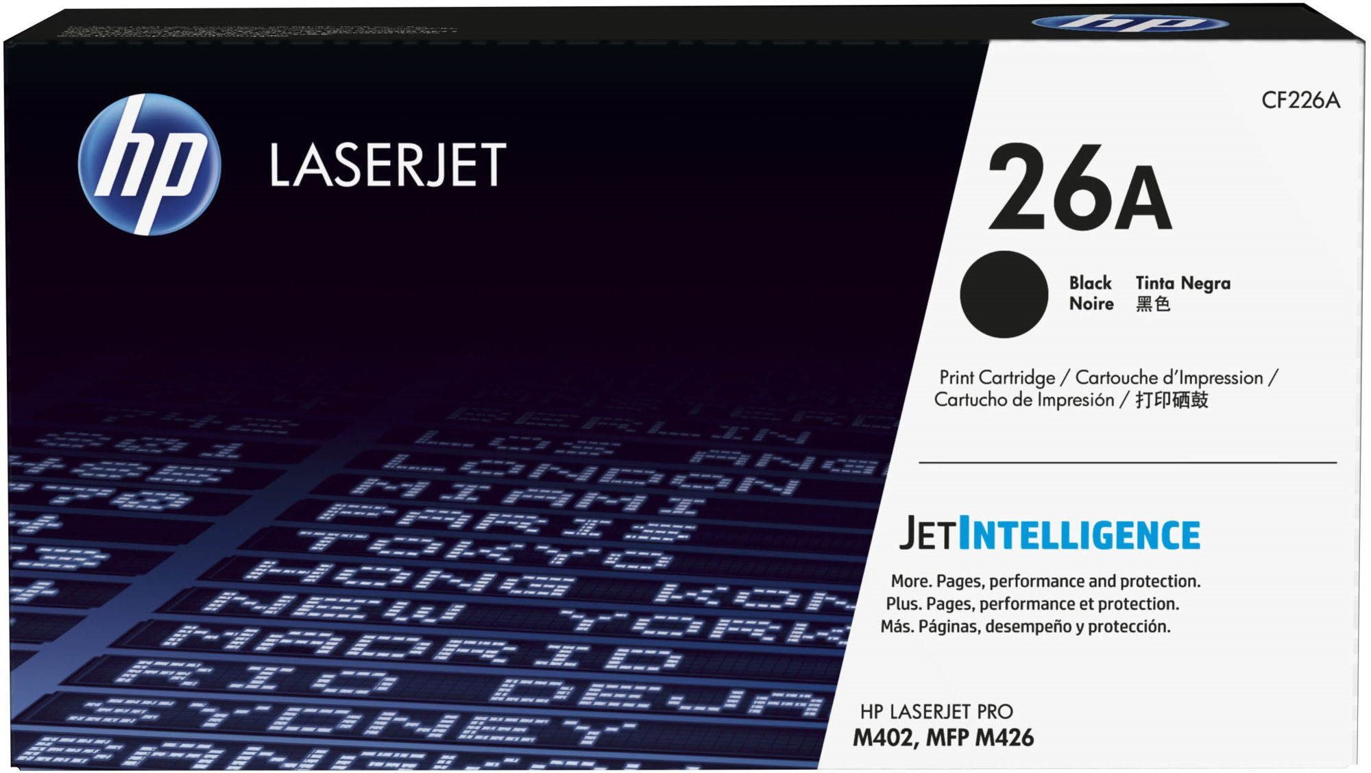 HP CF226A No. 26A fekete, eredeti