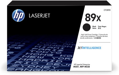 HP CF289X No. 89X Black - Printer Toner - Main image