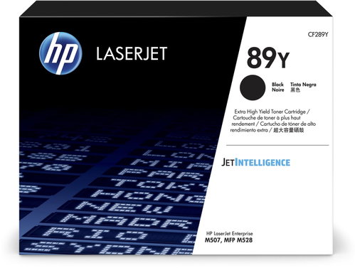 HP CF289Y No. 89Y Black Original Main image HP CF289Y No. 89Y Black Original - Printer Toner - Main image