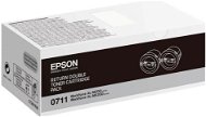 Epson S050711 Dual Pack fekete - Toner