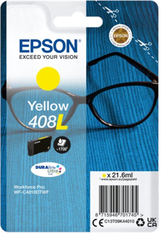 Epson 408L DURABrite Ultra Ink Yellow