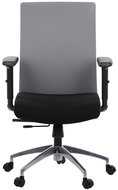Swivel chair with extended seat RIVERTON F/L/AL, various colours, black/grey - Office Chair