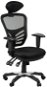 Otočná stolička HG-0001H BLACK - Kancelárska stolička