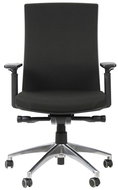Swivel chair with extended seat KB-8922B-S/ALU BLACK - Office Chair