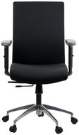 Swivel chair with extended seat RIVERTON F/L/AL, various colours, black/black - Office Chair