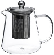 Secret de Gourmet Glass teapot with metal strainer, 800 ml, 14 × 12 cm - Tea Kettle