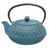 Secret de Gourmet Tea pot with brewer made in blue for tea lovers - Tea Kettle