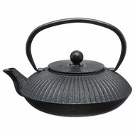 Secret de Gourmet Cast Iron Tea Pitcher, Professional Tea Pitcher, 800 ml, black - Tea Kettle