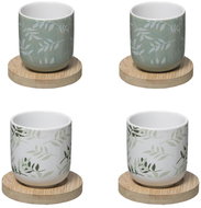 Secret de Gourmet, Set of ceramic mugs, 4 pieces, 130 ml - Mug