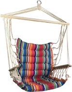 SEDCO Závěsné křeslo Strips/color s opěrkami multicolor - Hanging Chair