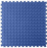SEDCO PVC Podlaha ECO - T LOCK - Coin, 498 × 498 × 6,5 mm modrá - Plastová dlažba