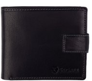 SEGALI Pánská peněženka kožená 491 černá - Wallet