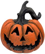 SEIZIS LED dýně Halloween z MgO 32 cm, oranžová - Decoration