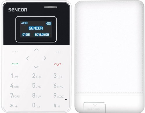 Sencor Element MINI White - Mobile Phone - Main image