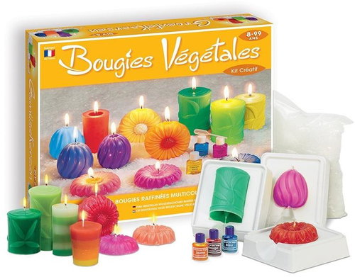 Sentosphere Candle making - plant motif - Candle Making Kit - Main image
