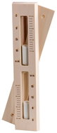 SENTIOTEC Hourglass for sauna - white sand, 15 min - Sauna Hourglass