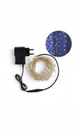 Senzanakupy Outdoor micro pendant 3 × 0,6 m 200 LED - 8 programs - cold white - Christmas Lights
