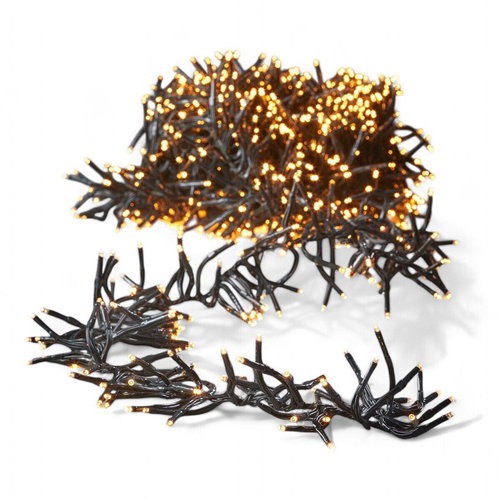 Outdoor LED Christmas garland chain 10 m 500 LED - warm white - Light Chain - Main image