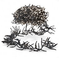 Outdoor LED Christmas garland chain 5 m 250 led - cold white - Light Chain