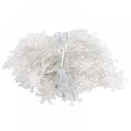 Indoor LED chain snowflake 12 m 100 led - cold white - Light Chain