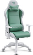 Sense7 Spellcaster FUKU PU white-green - Gaming Armchair