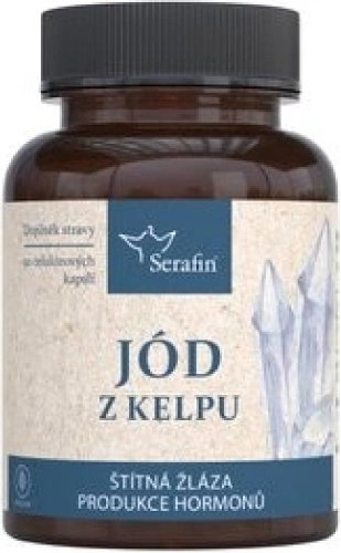 Serafin Kelp iodine - natural herbal capsules 90 capsules - Dietary Supplement - Main image