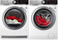AEG ProSteam L7FEC41SC + AEG AbsoluteCare T8DEC68SC - Washer Dryer Set
