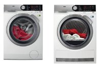 AEG ÖKOMix L8FEC49SC + AEG AbsoluteCare T8DEC68SC - Washer Dryer Set