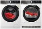 AEG SoftWater L9FBB49SC BlackEdition + AEG FiberPro T9DBB89BC 3DScan BlackEdition - Washer Dryer Set