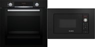BOSCH HRA334EB0 + BOSCH BFL623MB3 - Built-in Oven & Microwave Set