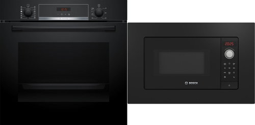 BOSCH HRA574BB0 + BOSCH BFL623MB3 - Built-in Oven & Microwave Set - Main image