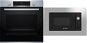 BOSCH HBA513BS1 + BOSCH BFL623MS3 - Built-in Oven & Microwave Set