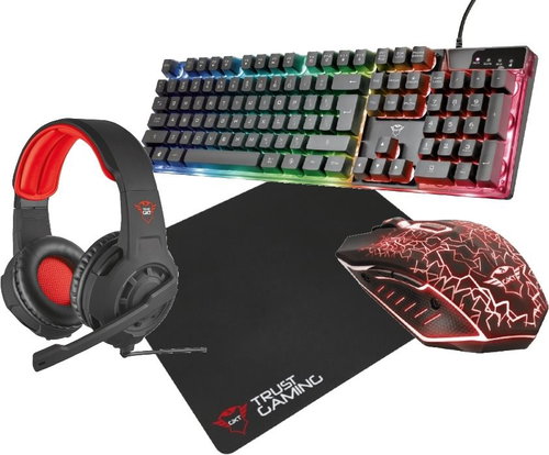 Trust GXT Gaming Basic (CZ/SK) - Keyboard and Mouse Set - Main image