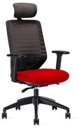 Setulo Kuma with headrest red - Office Chair