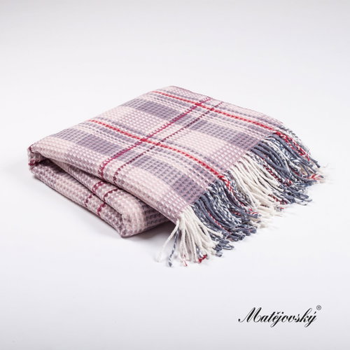 MATĚJOVSKÝ Scottish plaid FOREST - Blanket - Main image