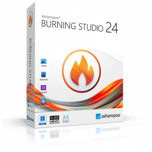 Ashampoo Burning Studio 24 (elektronische Lizenz) - Brennprogramm - Hauptbild