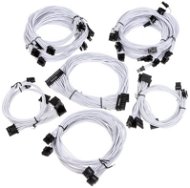 Super Flower Sleeve Cable Kit Pro - White - Charging Cable Set