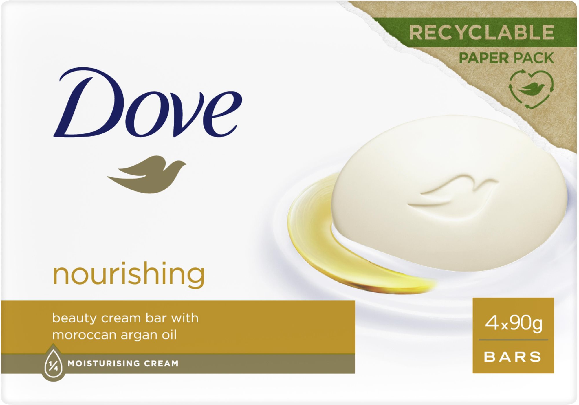 DOVE Creamoil 4 × 90 g