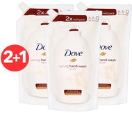 DOVE Fine Silk Creme Wash 3 x 500 ml - Liquid Soap