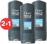 DOVE Men+Care Clean Comfort 400ml 2+1 - Shower Gel