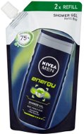 NIVEA MEN Sprchový gél Energy 500 ml, náplň - Pánsky sprchový gél