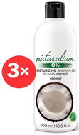 NATURALIUM Sprchový gel Kokos 3x 500 ml - Sprchový gel