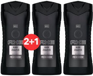 AX Black 400 ml 2 + 1 - Shower Gel