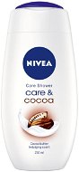 NIVEA Care & Cocoa krémtusfürdő kakaóvajjal - 250 ml - Tusfürdő