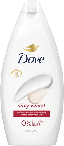 DOVE Silky Velvet 450 ml - Tusfürdő - Fő fotó
